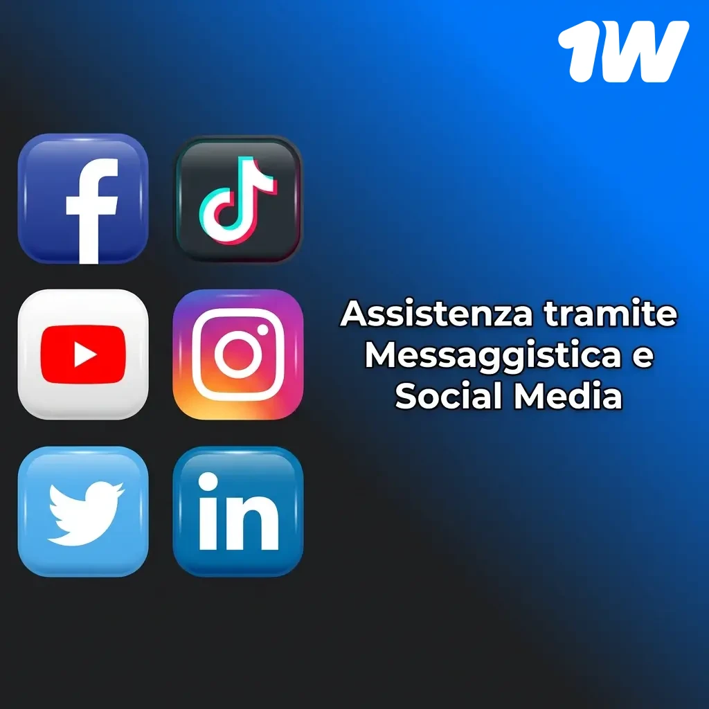 Supporto clienti via Telegram, WhatsApp, Facebook Messenger e Twitter per assistenza rapida da smartphone