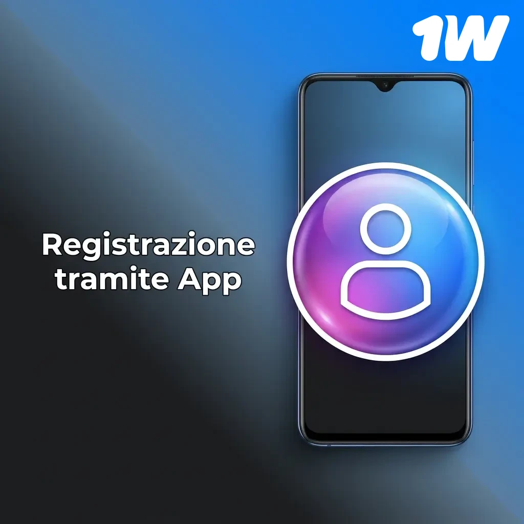 Registrazione account 1w tramite app: inserimento dati, verifica identità e accesso al bonus di benvenuto