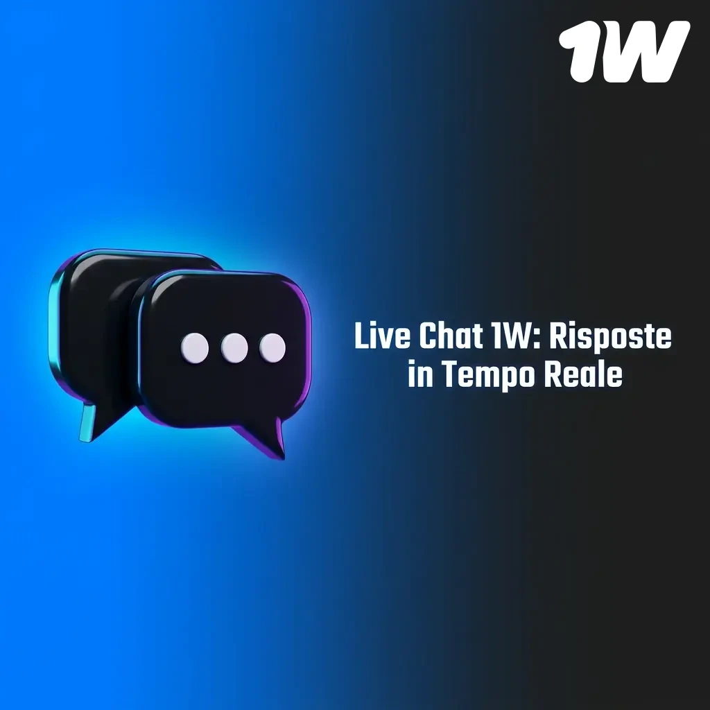 Live chat 1w assistenza in tempo reale 24/7: supporto rapido su depositi, bonus e accesso in italiano