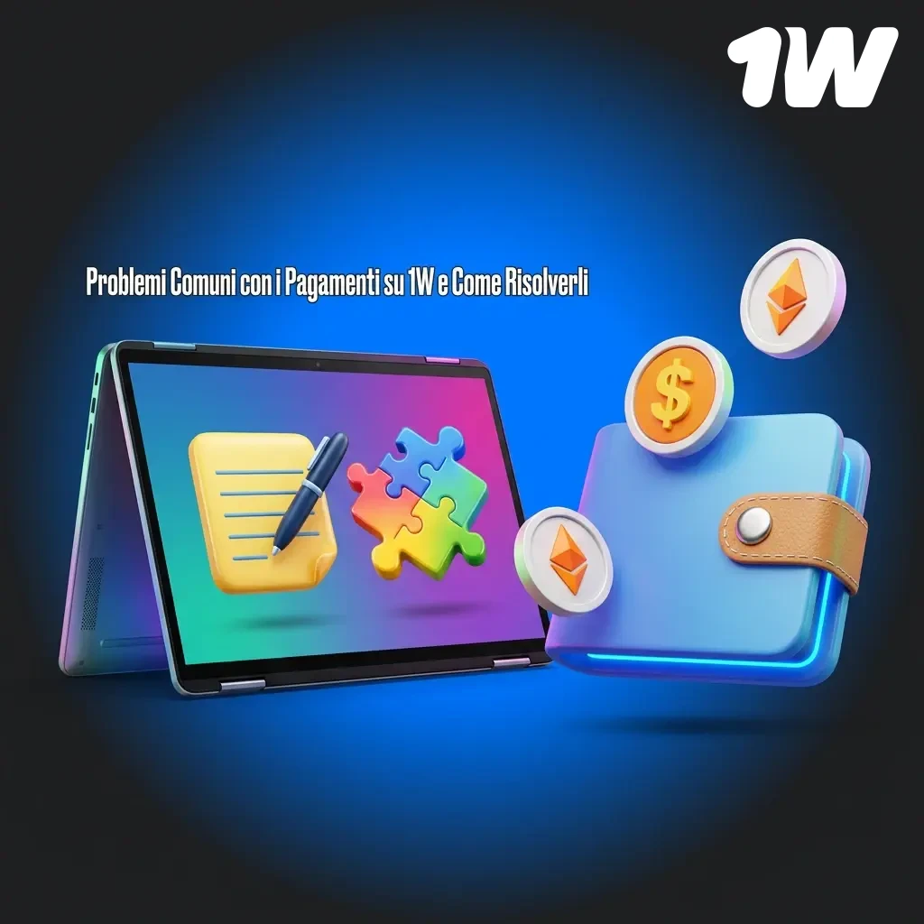 Guida ai problemi comuni con pagamenti su 1w: depositi, prelievi e transazioni crypto non accreditate.