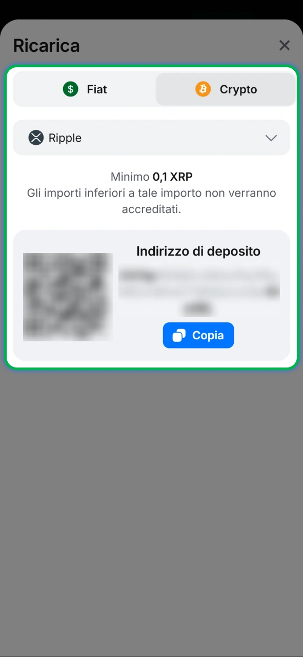 Effettua un deposito sicuro per iniziare a scommettere sul gioco Aviator di 1w.
