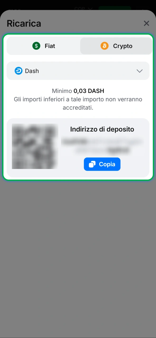 Ricarica il tuo saldo per scommettere sui match di calcio internazionali con 1w.