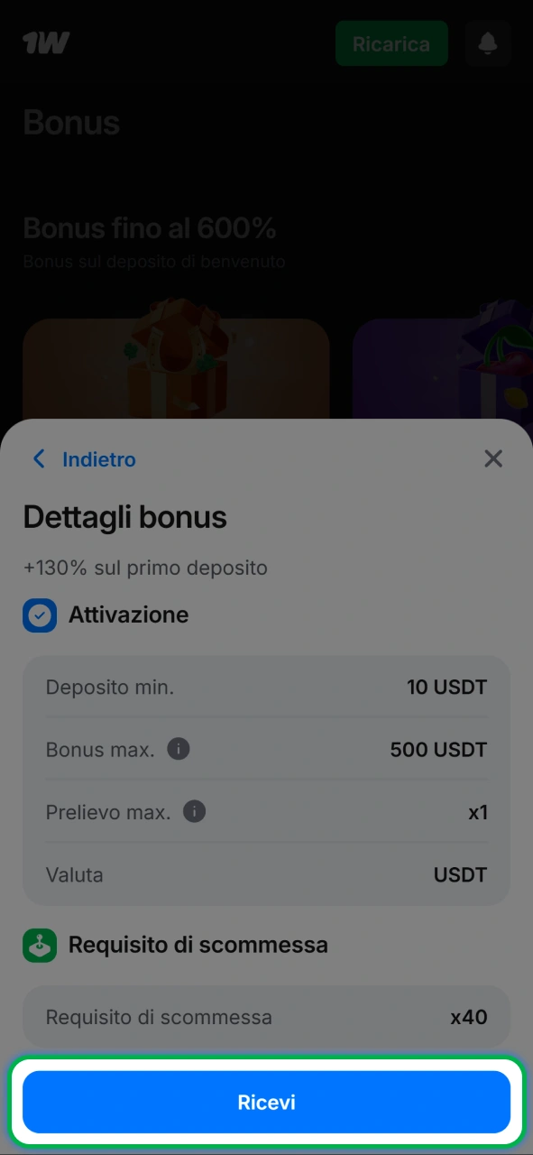 Utilizza i tuoi giri gratis e i bonus attivi per giocare alle slot di 1w senza rischi.
