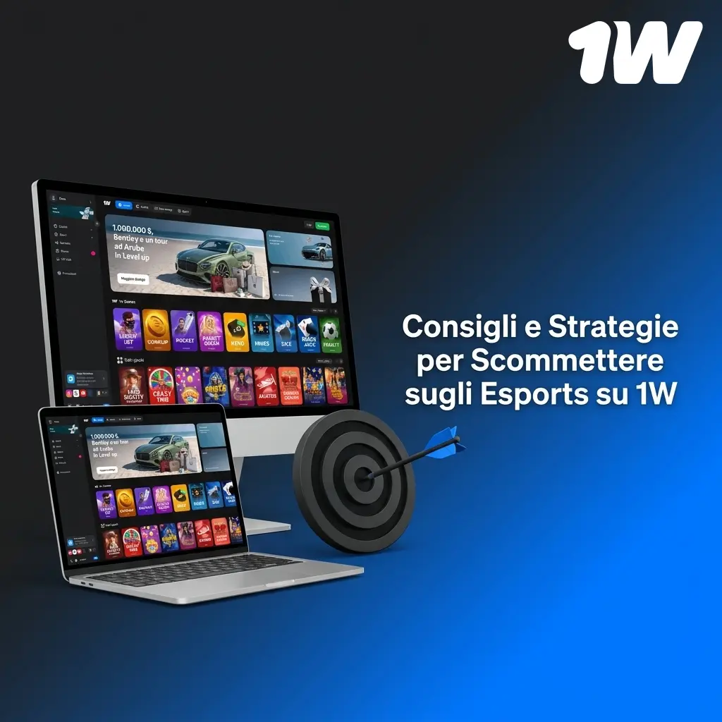 Strategie e consigli per scommesse esports su 1W: bankroll, quote, live betting e specializzazione per puntate consapevoli